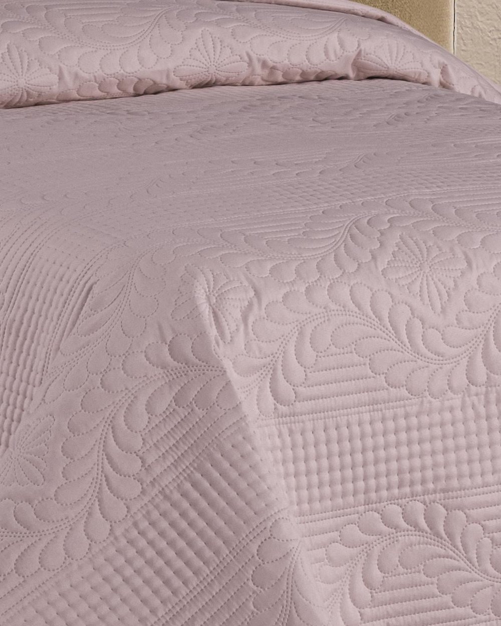 Jumbo Soft Çift Taraflı Tek Kişilik Yatak Örtüsü 2 Parça / Pembe