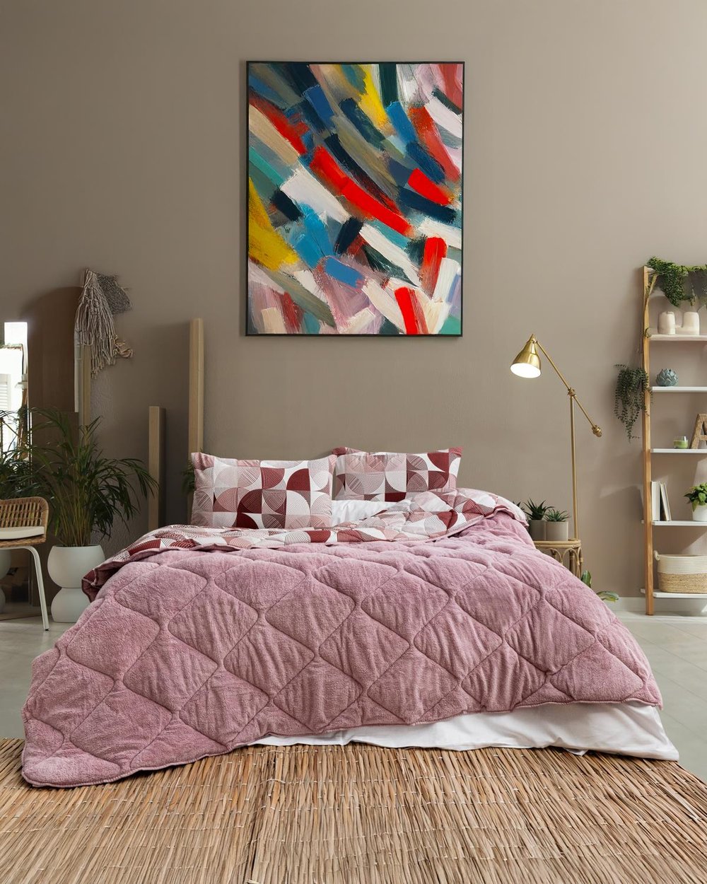 Pembe Rüya Çift Taraflı Welsoft Yorgan Seti / 195x215 Cm