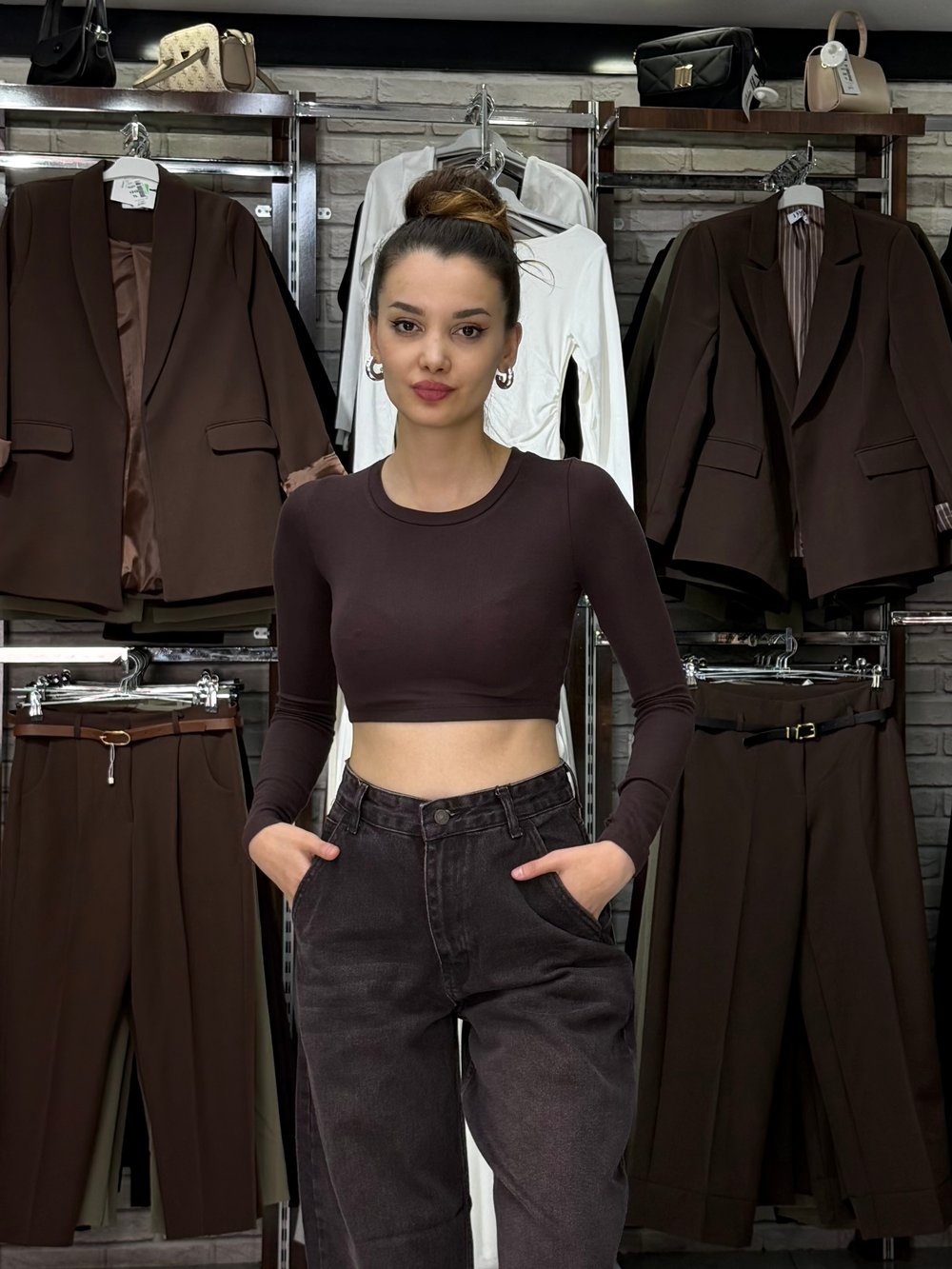 Acı Kahve Crop Body