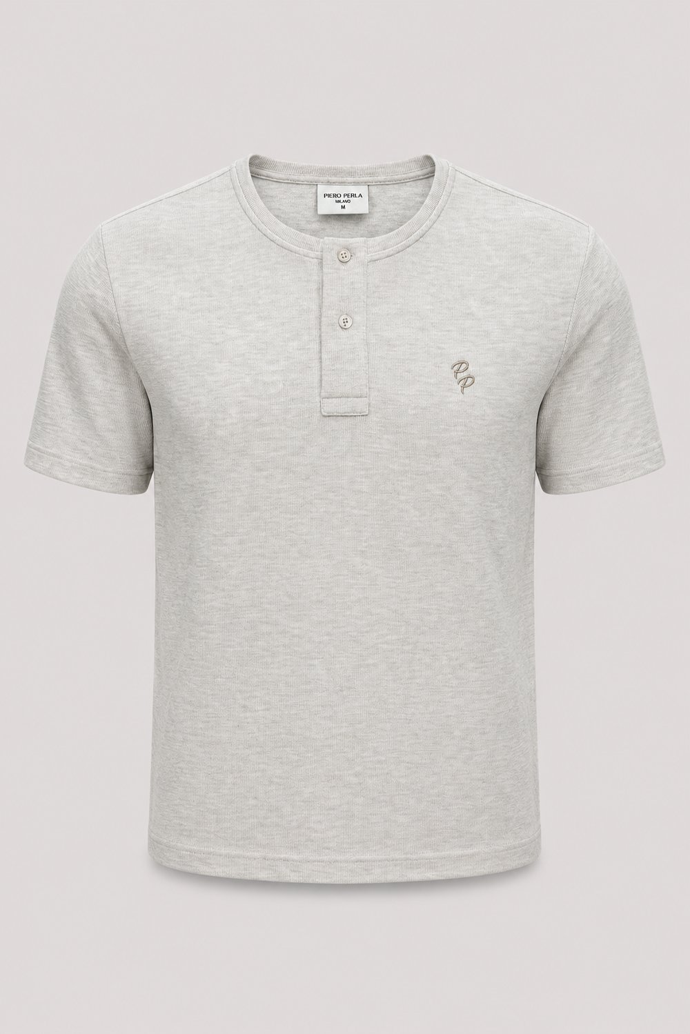 Eva Nakış Detaylı Hakim Yaka Regular Fit Erkek T-Shirt