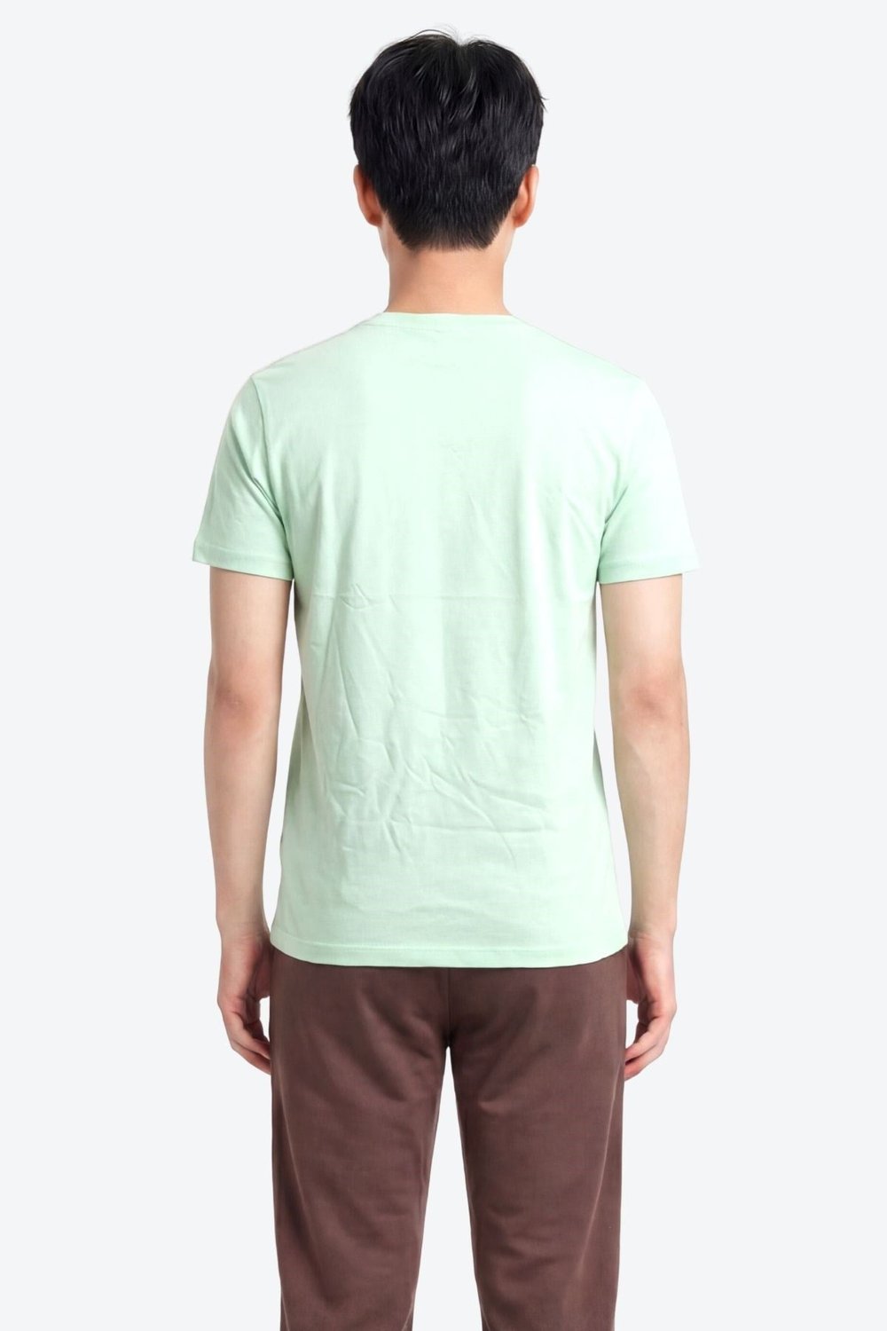 Jaguar Baskı Detaylı Bisiklet Yaka Regular Fit Erkek Su Yeşili T-Shirt