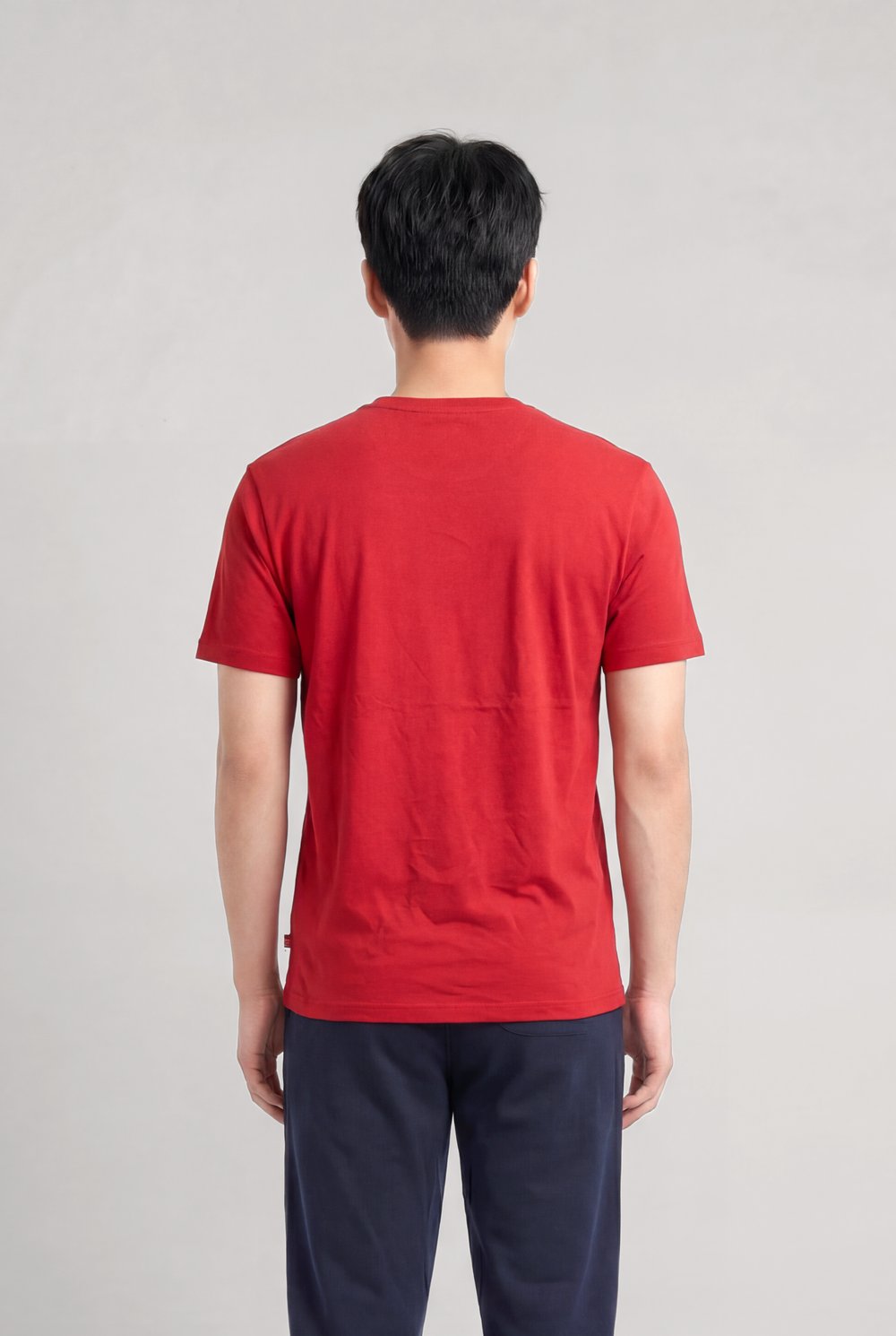 Jaguar Baskı Detaylı Bisiklet Yaka Regular Fit Erkek Kırmızı T-Shirt