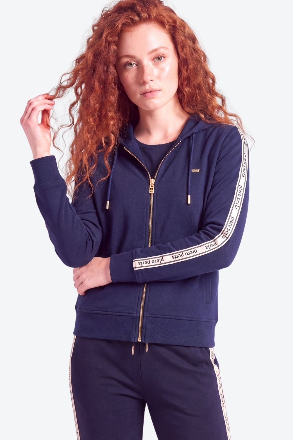 Kadın Kapüşonlu Fermuar Detaylı Regular Fit Hırka