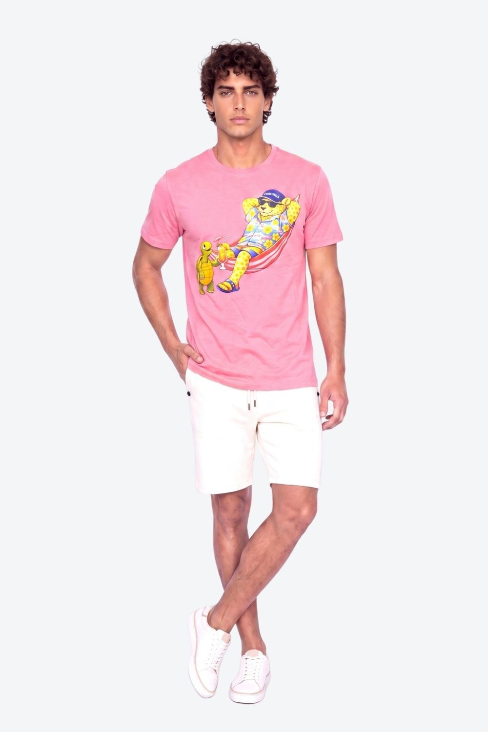 Perla Sport Detaylı Regular Fit Erkek Şort Bermuda