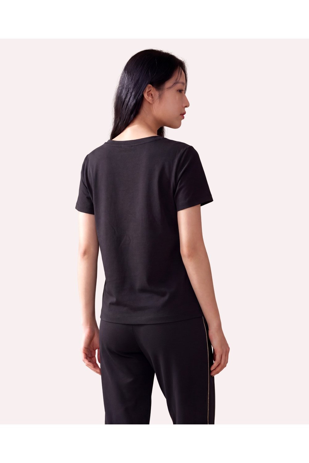 Zincir Şerit Detaylı Loose Fit Kadın Eşofman Altı