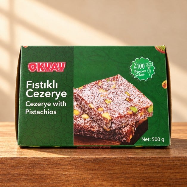 Antep Fıstıklı Cezerye 500 g
