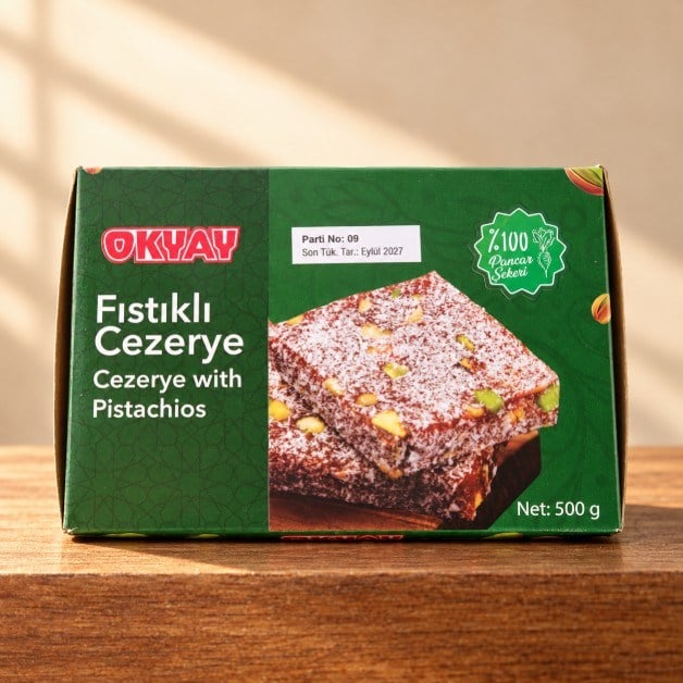Antep Fıstıklı Cezerye 500 g