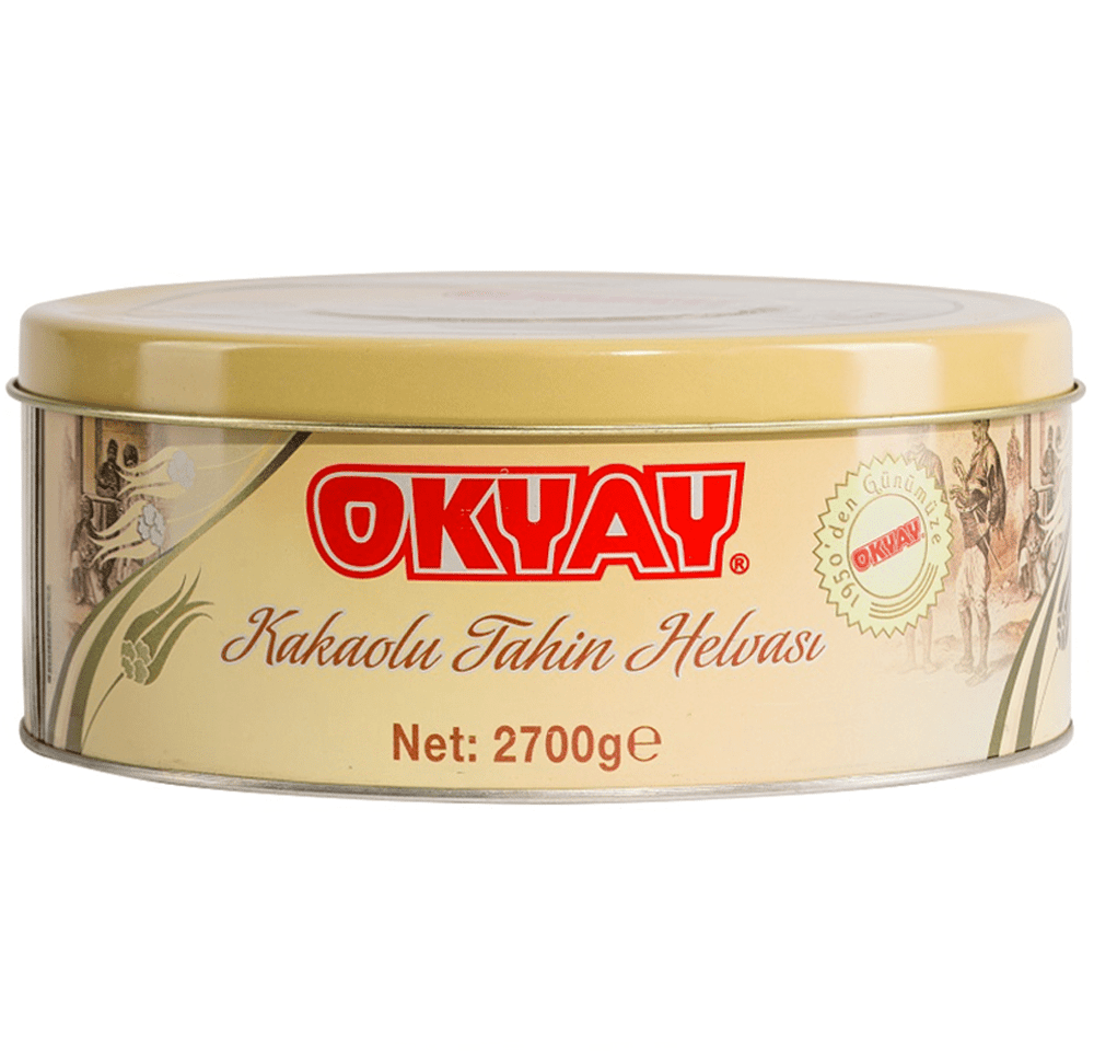 Kakaolu Teneke Kutu Helva 2700 Gr