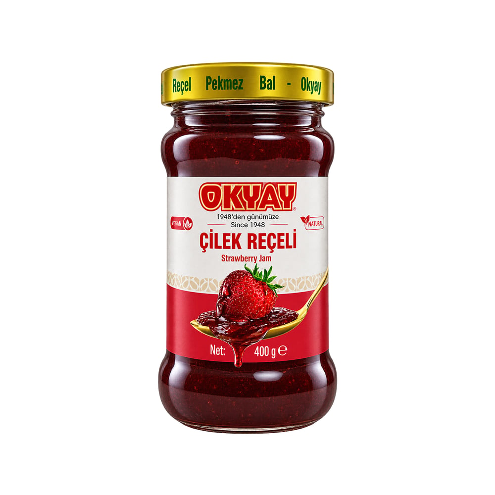 Kavanoz Çilek Reçeli 400 Gr