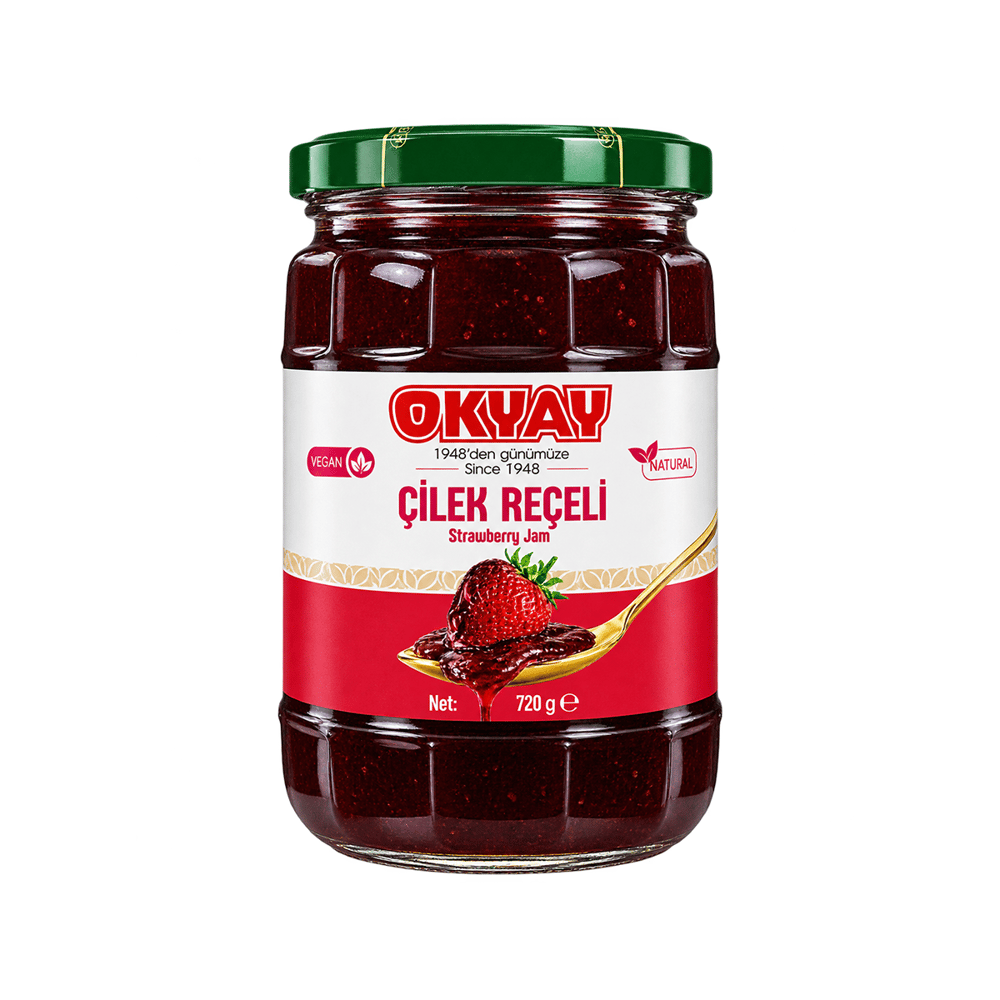 Kavanoz Çilek Reçeli 720 Gr