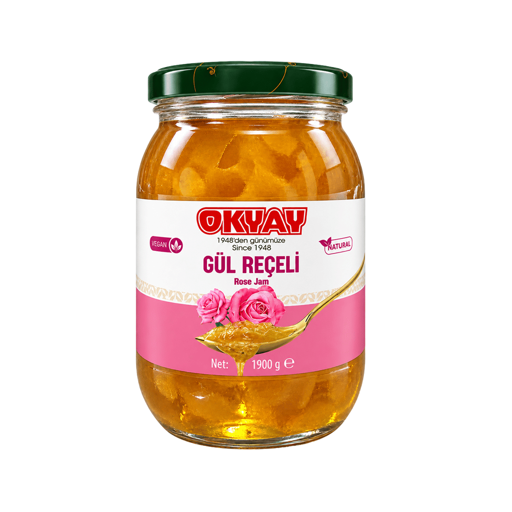 Kavanoz Gül Reçeli 1900 Gr