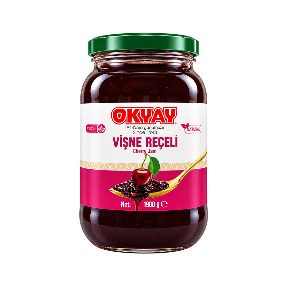 Kavanoz Vişne Reçeli 1900 Gr