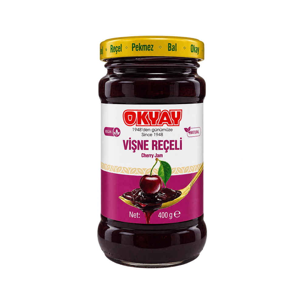Kavanoz Vişne Reçeli 400 Gr