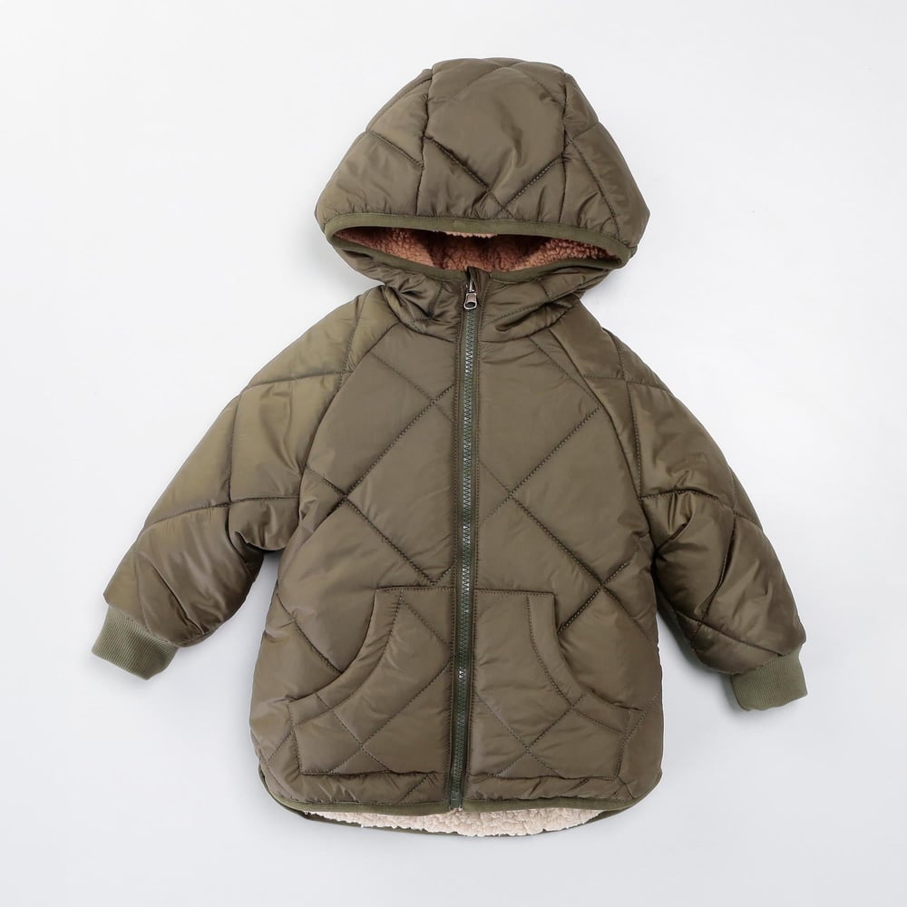 Erkek Çocuk Çift Taraflı Mont - Capitone/Peluş Detaylı 2- 7 Yaş
