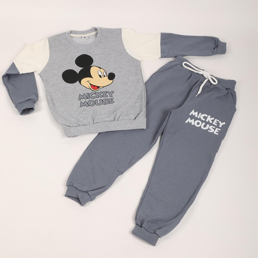 Mimbo Kids Erkek Çocuk Mickey Mouse Baskılı Eşofman Takımı