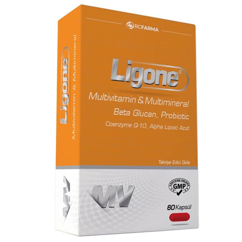 LIGONE  MULTIVITAMIN MULTIMINERAL BETA GLUKAN  60 KAPSUL