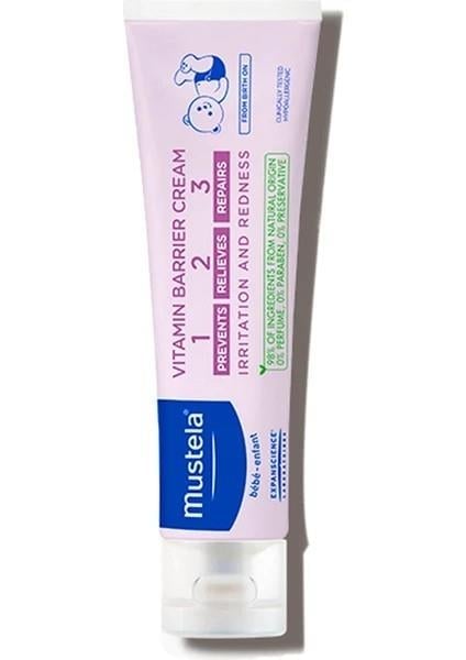 Mustela Vitamin Barrier 1-2-3 Cream 50ml