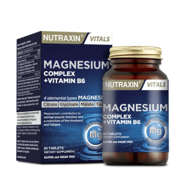 Nutraxin Magnesium Complex + Vitamin B6 60 Tablet