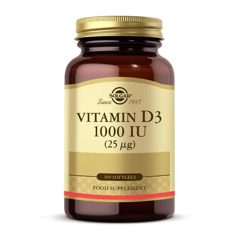 Solgar Vitamin D3 1000ıu 100 Kapsül