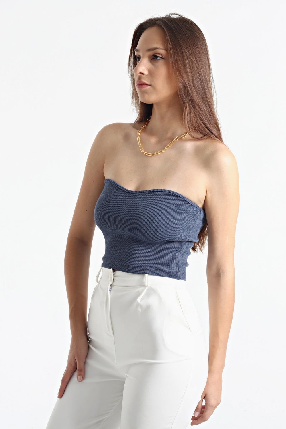 STRAPLEZ CROP TOP BÜSTİYER