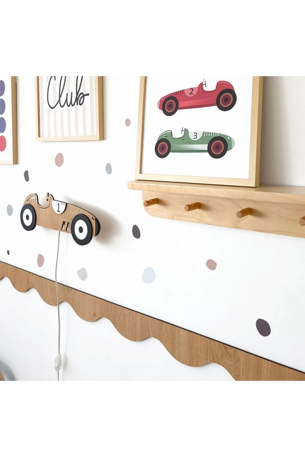 ( PP-52 ) Bebek & Çocuk Odası Ahşap Bordür 3mm Kabartmalı Şerit Duvar Çitası
