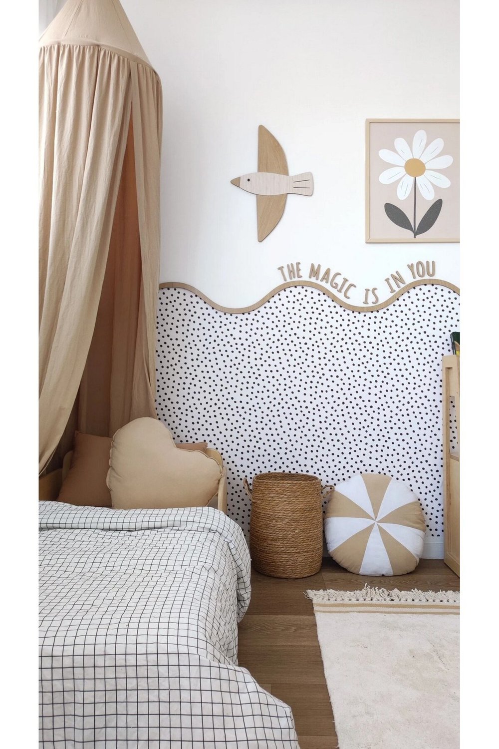 ( PP-57 ) Bebek & Çocuk Odası Ahşap Oval Bordür 3mm Kabartmalı Şerit Boyanabilir