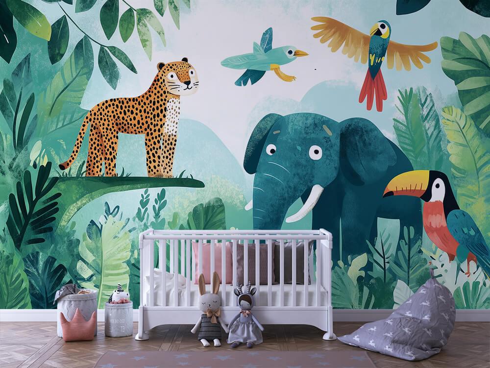 kids001 Yeni Nesil Kendinden Yapışkanlı Çocuk Odası Duvar Kağıdı Duvar Posteri Yapışkanlı 