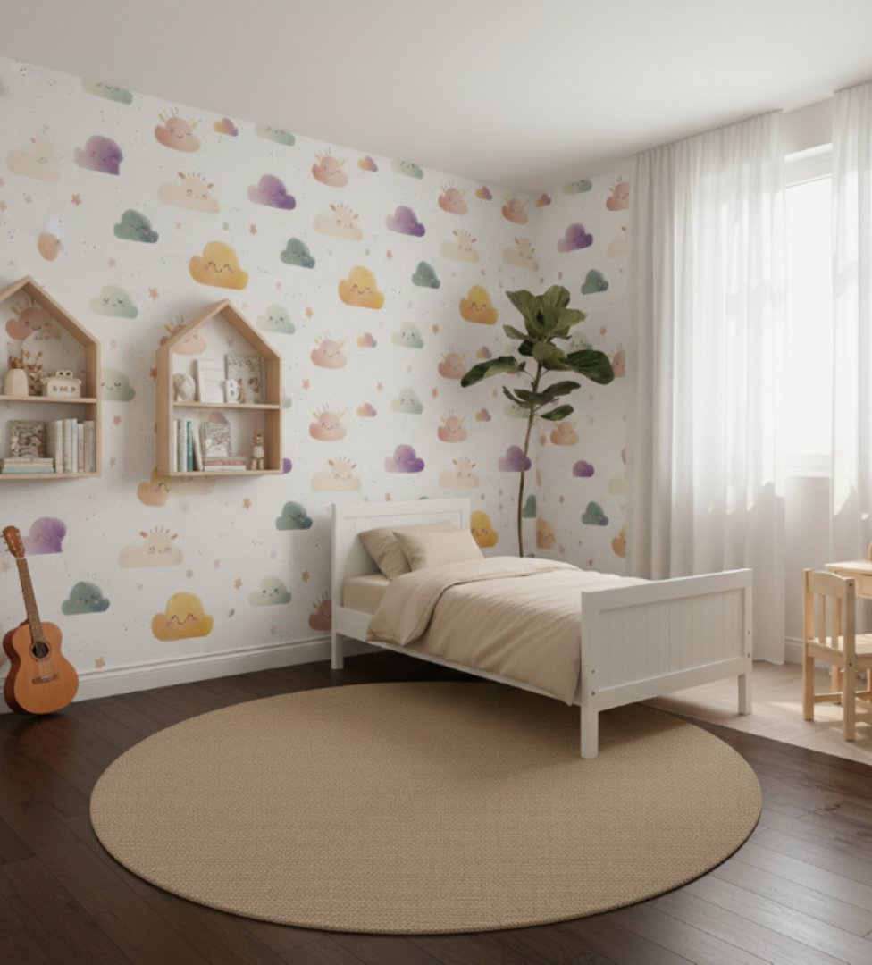 Yeni Nesil Kendinden Yapışkanlı Çocuk Odası Duvar Kağıdı Duvar Posteri Yapışkanlı kids 144