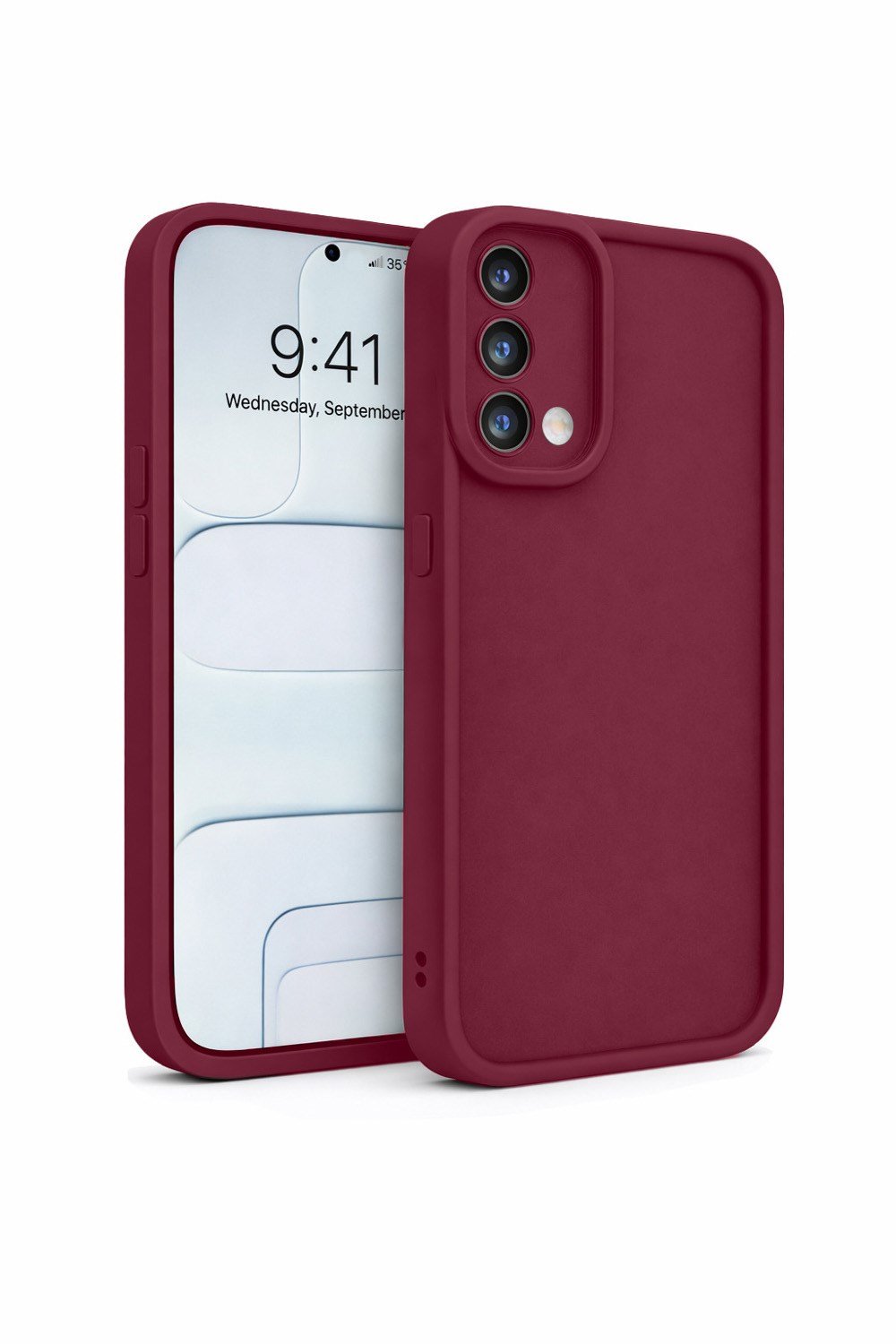 Oppo A74 4G Uyumlu Kamera Çıkıntılı Mat Silikon Telefon Kılıfı