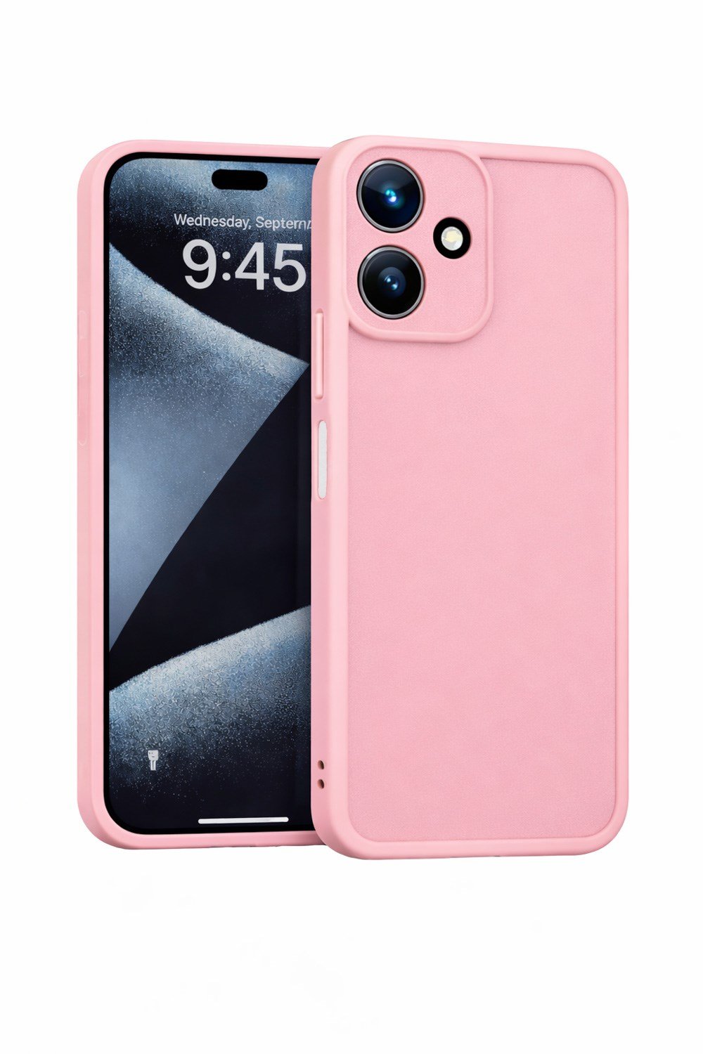 infinix Hot30i Uyumlu Kamera Çıkıntılı Mat Silikon Telefon Kılıfı