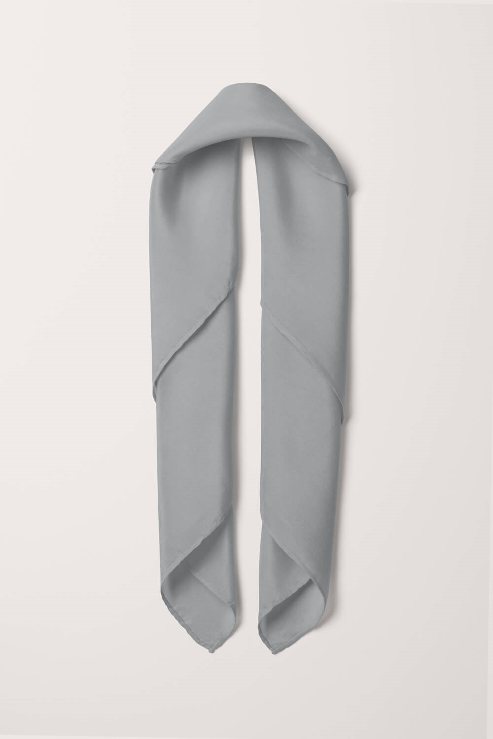 Şifon Gri Bandana