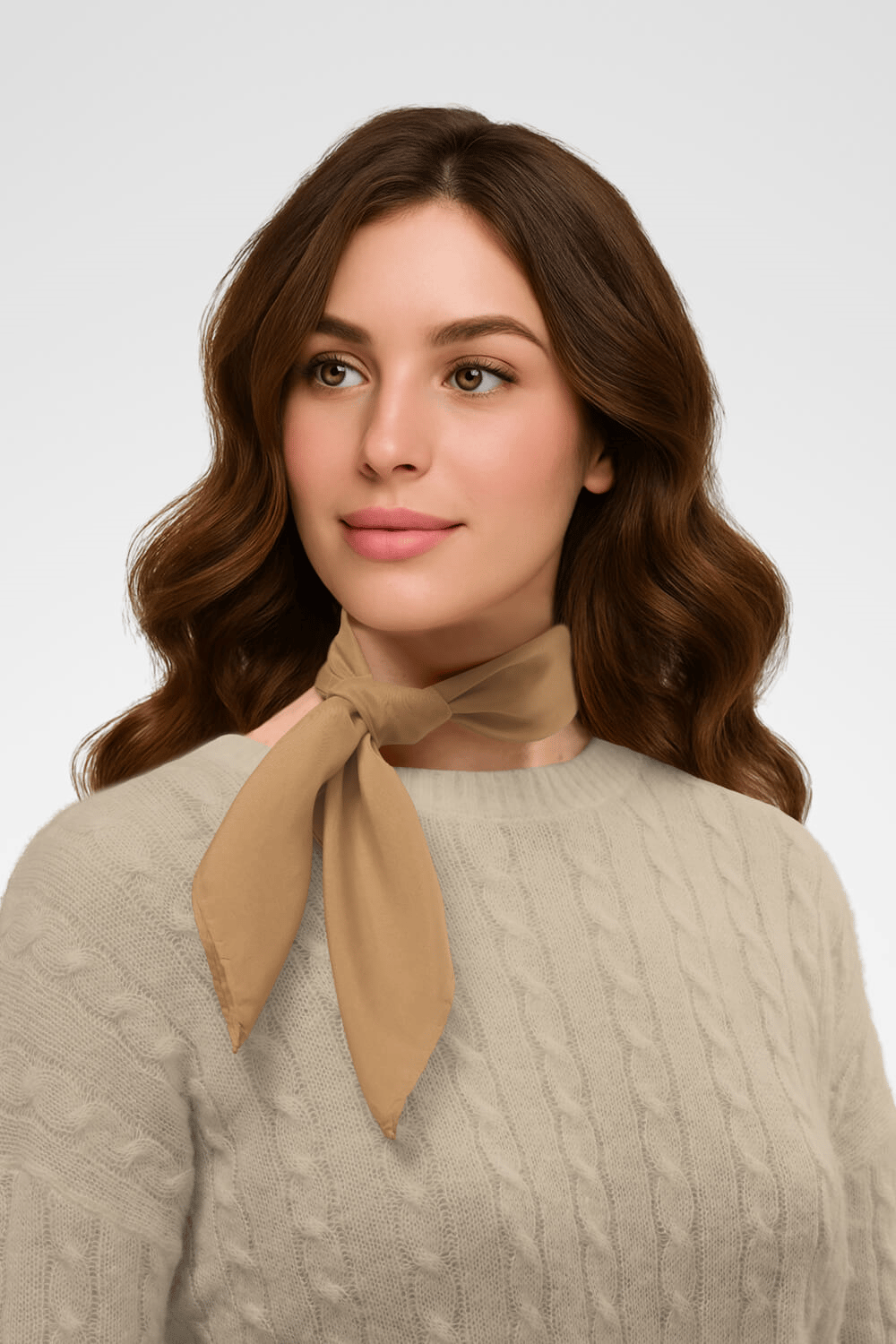 Şifon Camel Bandana