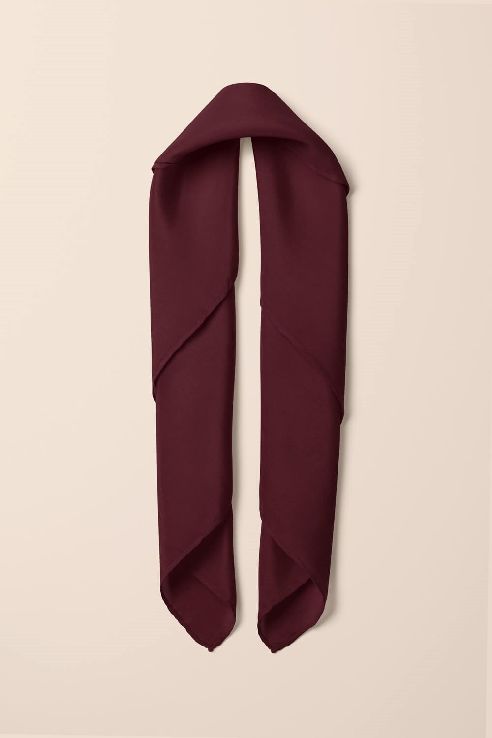 Şifon Bordo Bandana