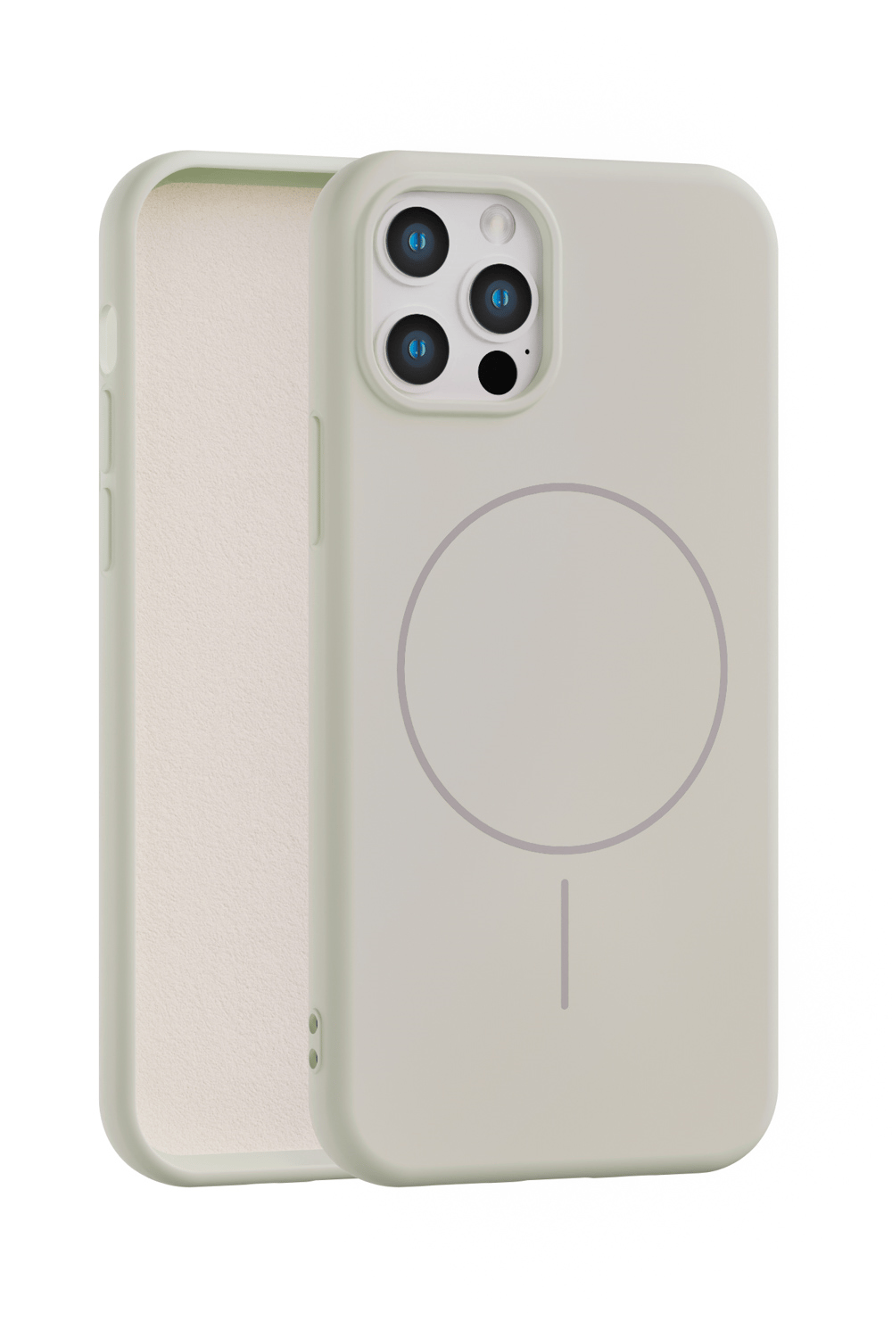iPhone 13 Pro Uyumlu İçi Kadife Magsafe Wireless Şarz Özellikli Telefon Kılıfı