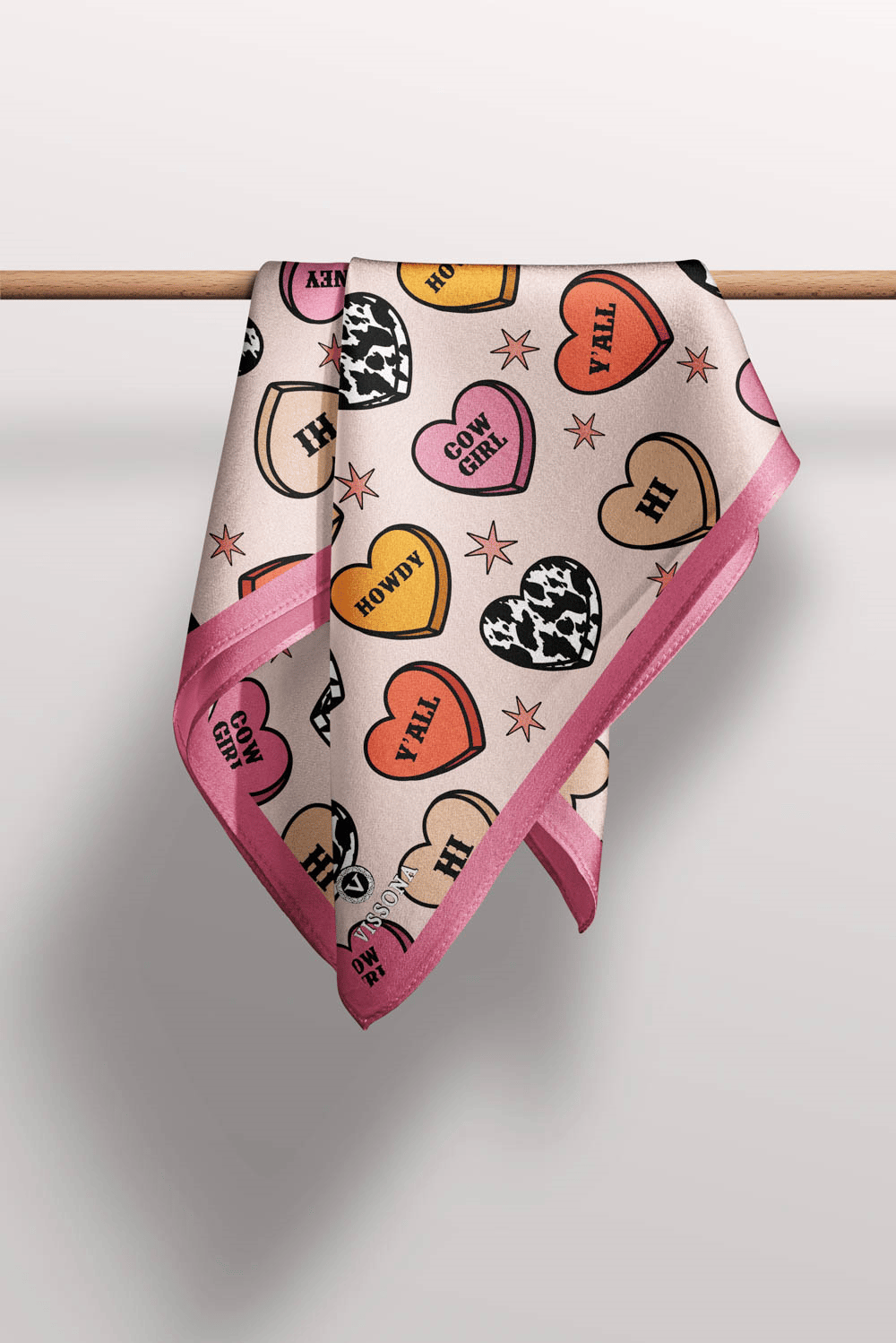 100% Silk Headscarf for Women - 22