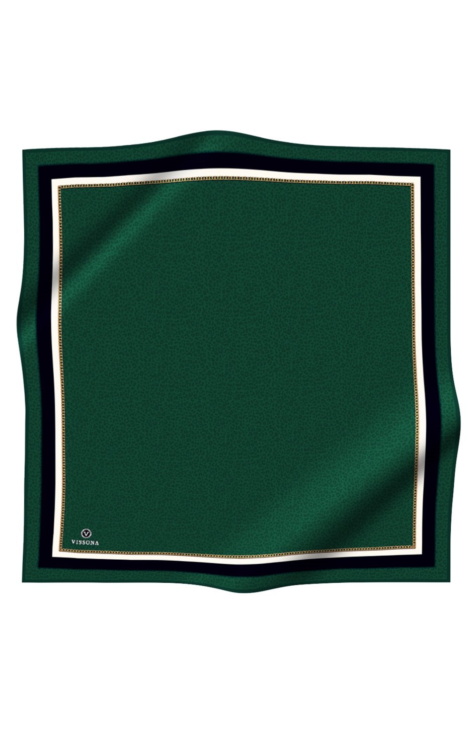 % 57 İPEK % 43 VİSKON Twill İpek Leopar Desenli Zümrüt Yeşili Renkli 90x90 Eşarp Dikim Şekli : El Dikişi