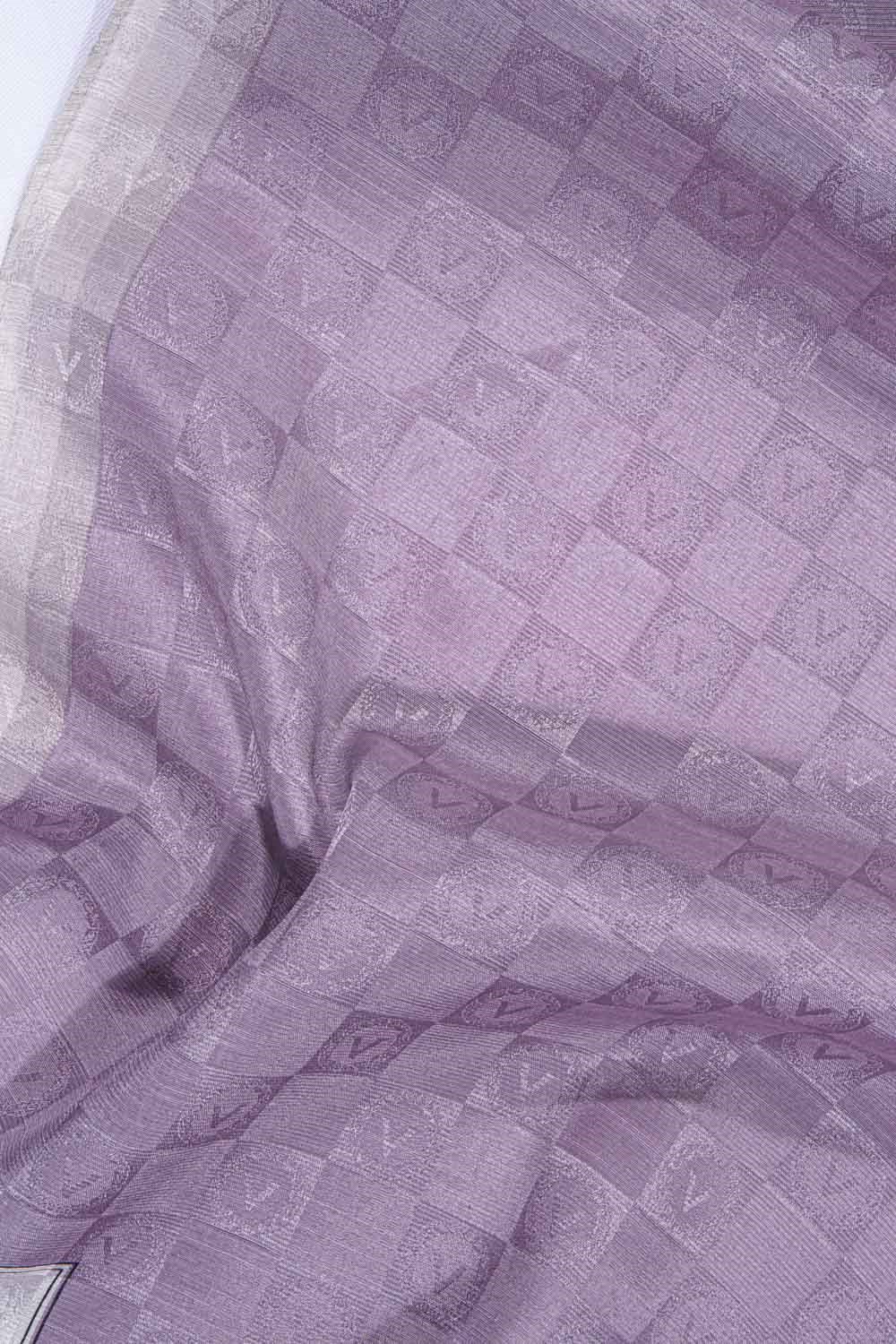%57 İpek %43 Pamuk Monogram Dokumalı İsporto Renkli 70X190 Yumuşak Dökümlü Şal