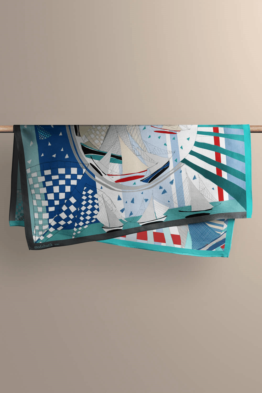 C70  KADIN DESENLİ BANDANA