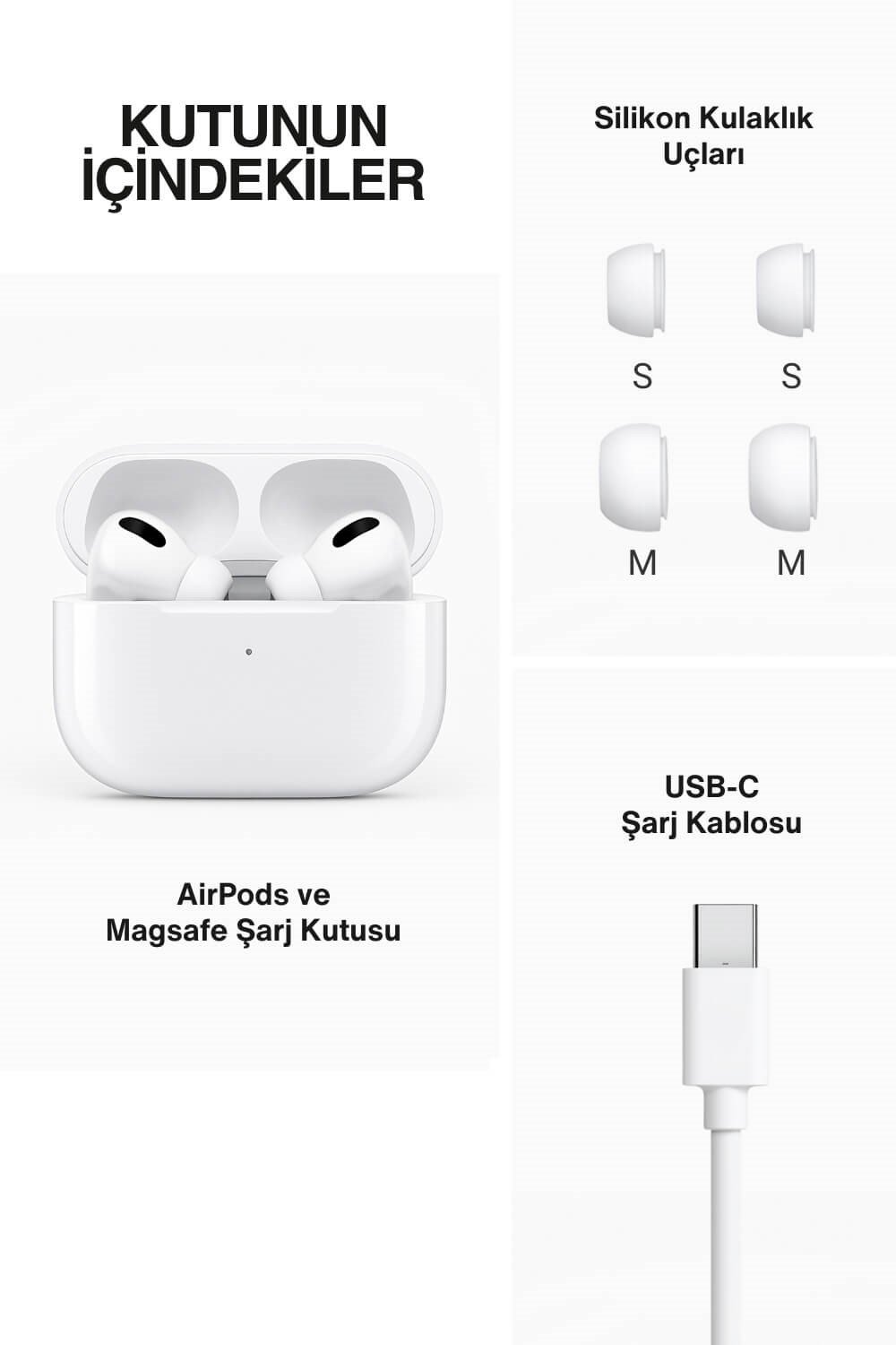 Air Pro 2 Gürültü Engelleyici Bluetooth Kulaklık IOS Android Tüm Telefonlar ile Uyumlu Kulaklık