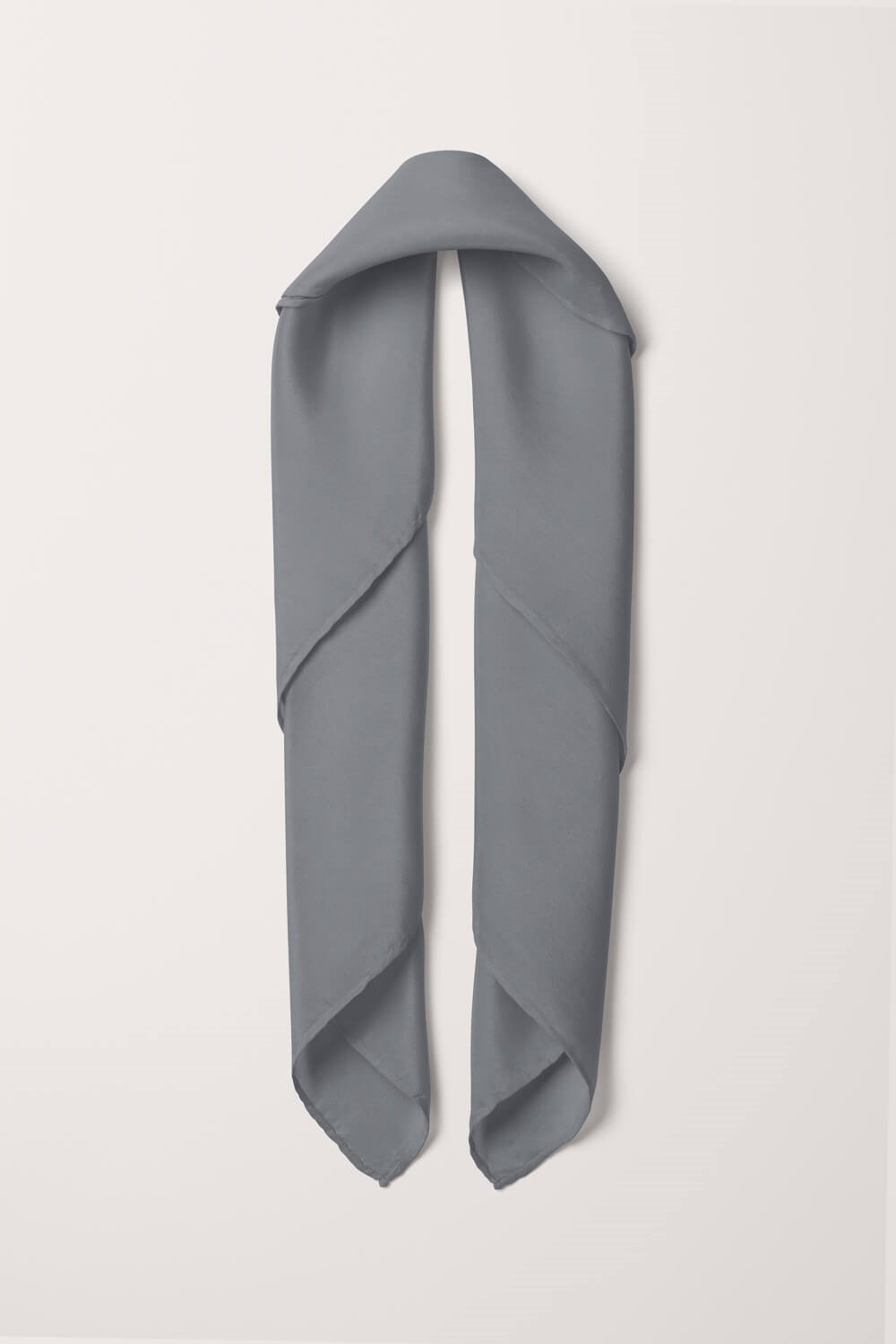 Şifon Gri Bandana