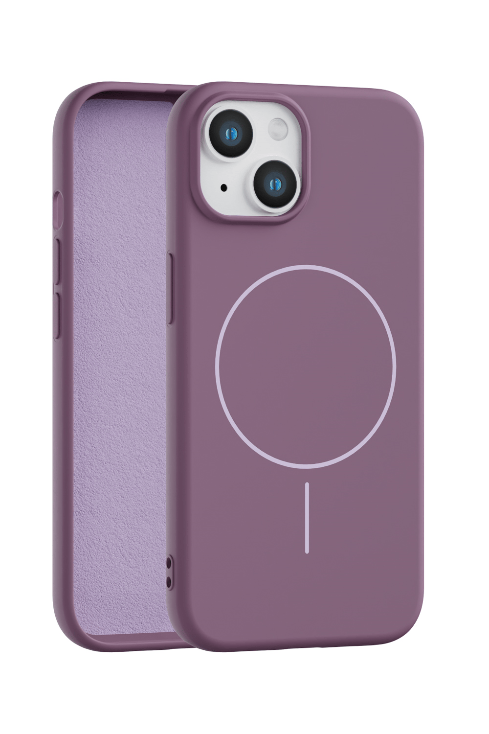 iPhone 15 Uyumlu İçi Kadife Magsafe Wireless Şarz Özellikli Telefon Kılıfı