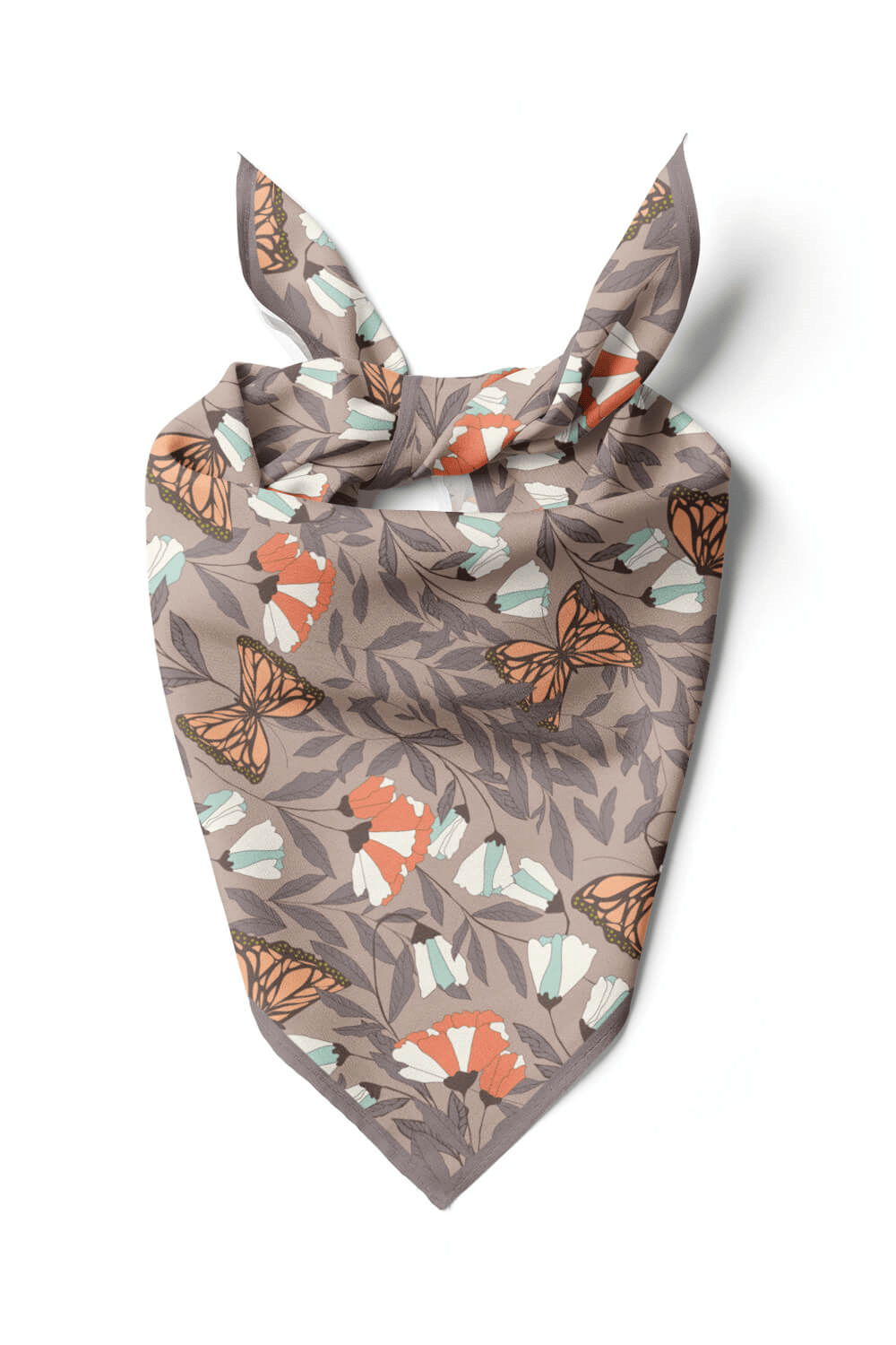 Z26 Modabutik Kelebek Desenli Bandana