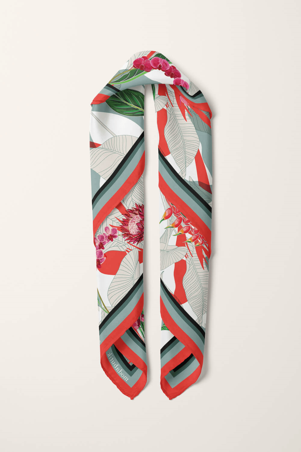 D85 TROPIC ÇİÇEKLİ BANDANA DG12098
