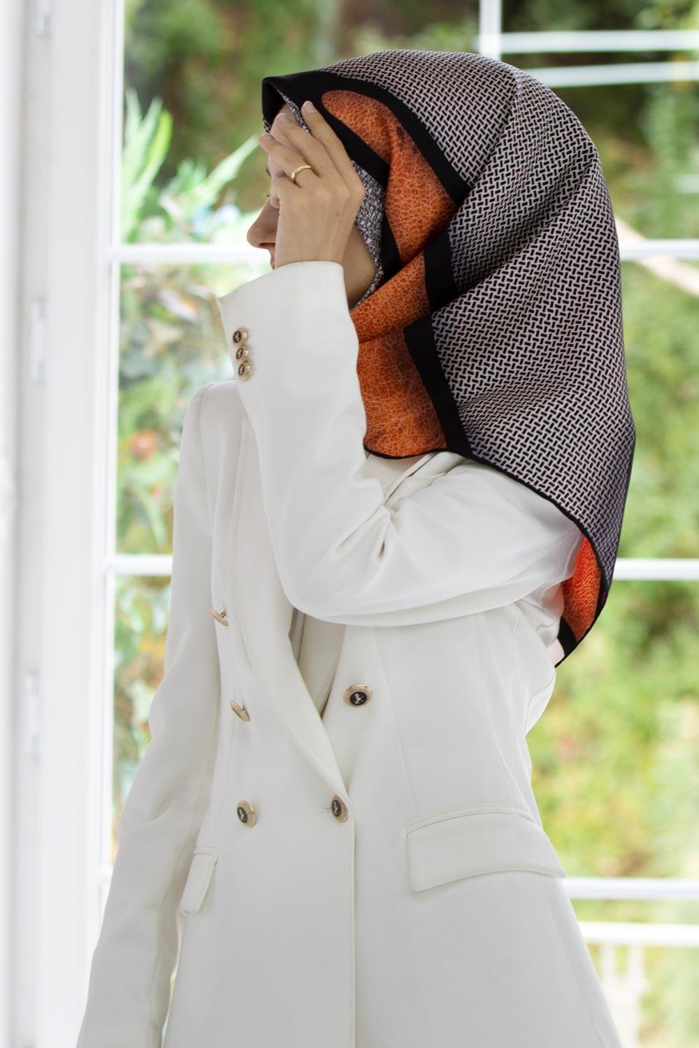 Twill İpek Eşarp