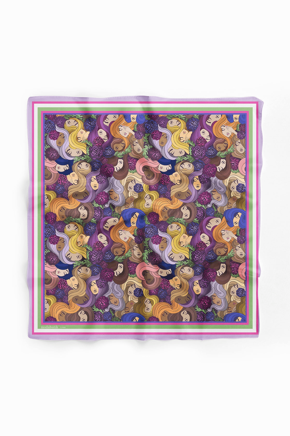 F95 MODERN WOMEN TASARIMLI BANDANA DG12086