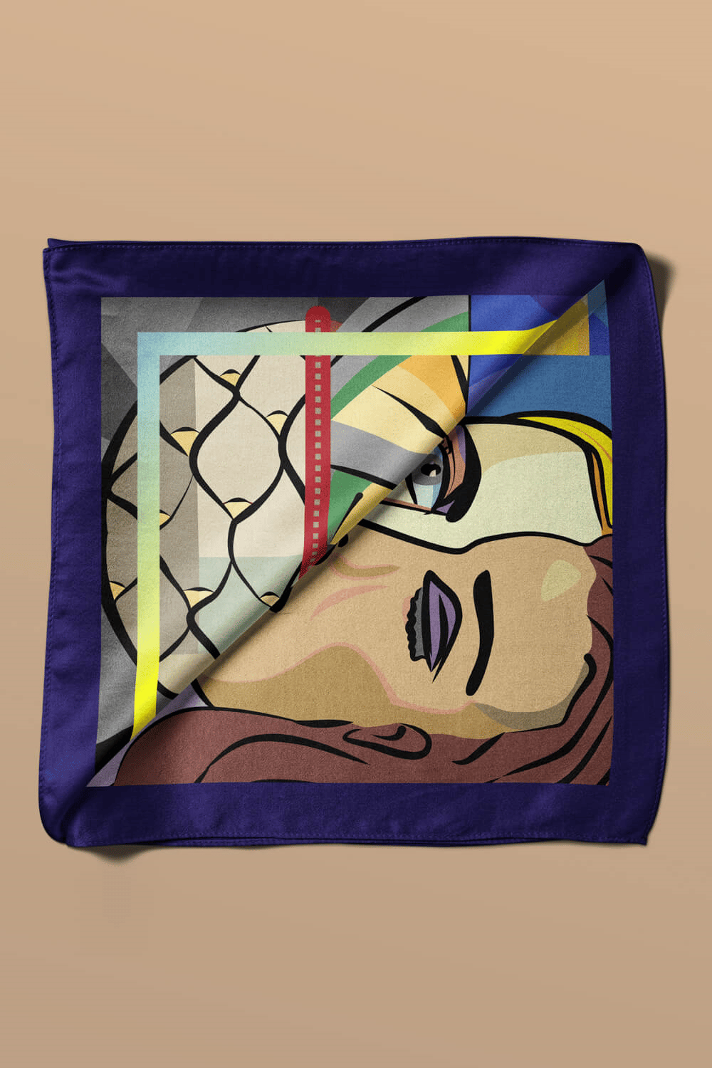 A76 KADIN DESENLİ BANDANA