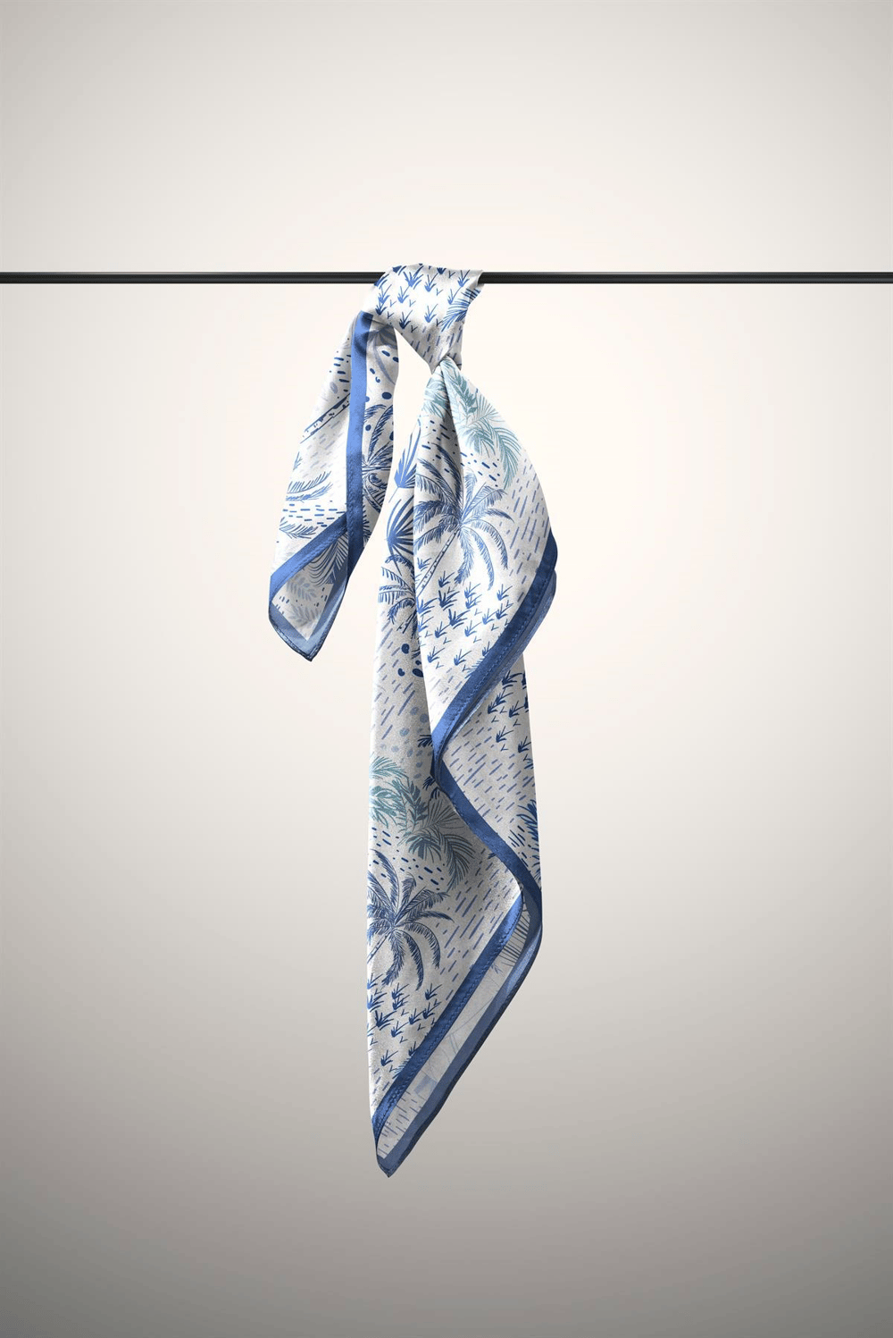 100% Silk Headscarf for Women - 22