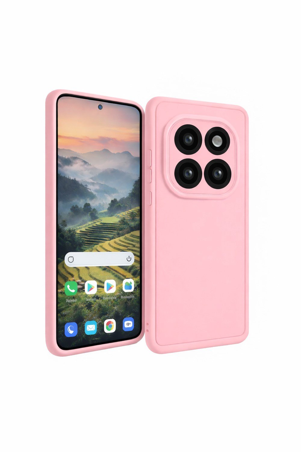 mi Redmi Note 14 PRO Uyumlu Kamera Çıkıntılı Mat Silikon Telefon Kılıfı