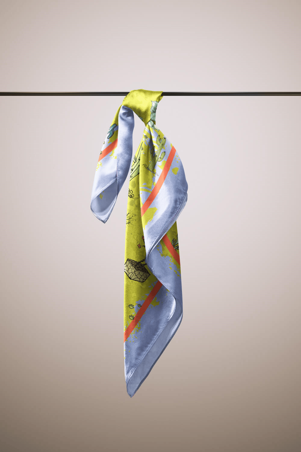 C14 KADIN DESENLİ BANDANA