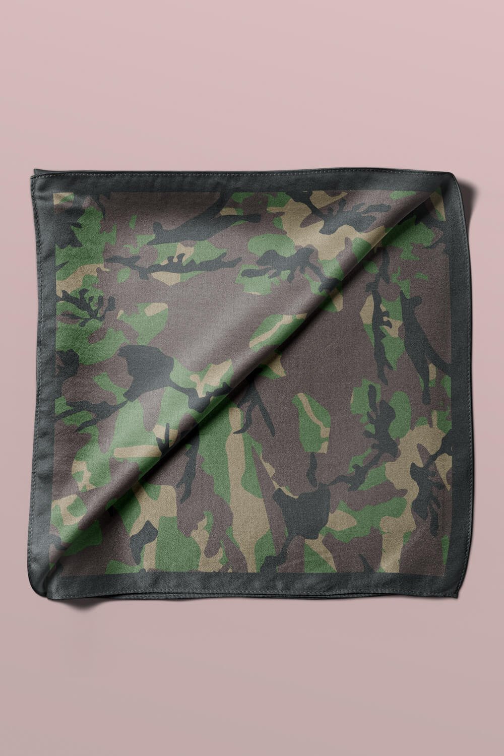 A70 Modabutik Kamuflaj Desenli Bandana